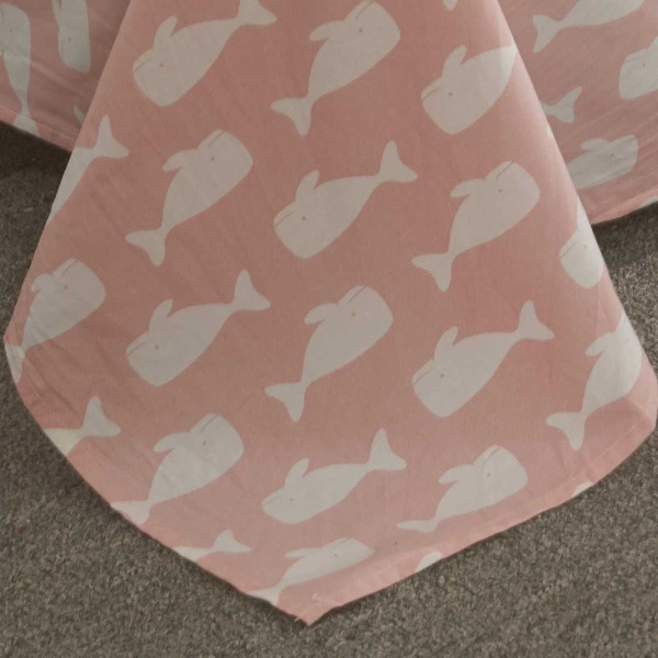 картинка Моби Дик (розовый) КПБ детский Розовый 160х220 см50х70 см