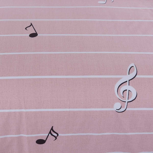 картинка Симфония (розовая) КПБ Детский Розовый 160х220 см50х70 см